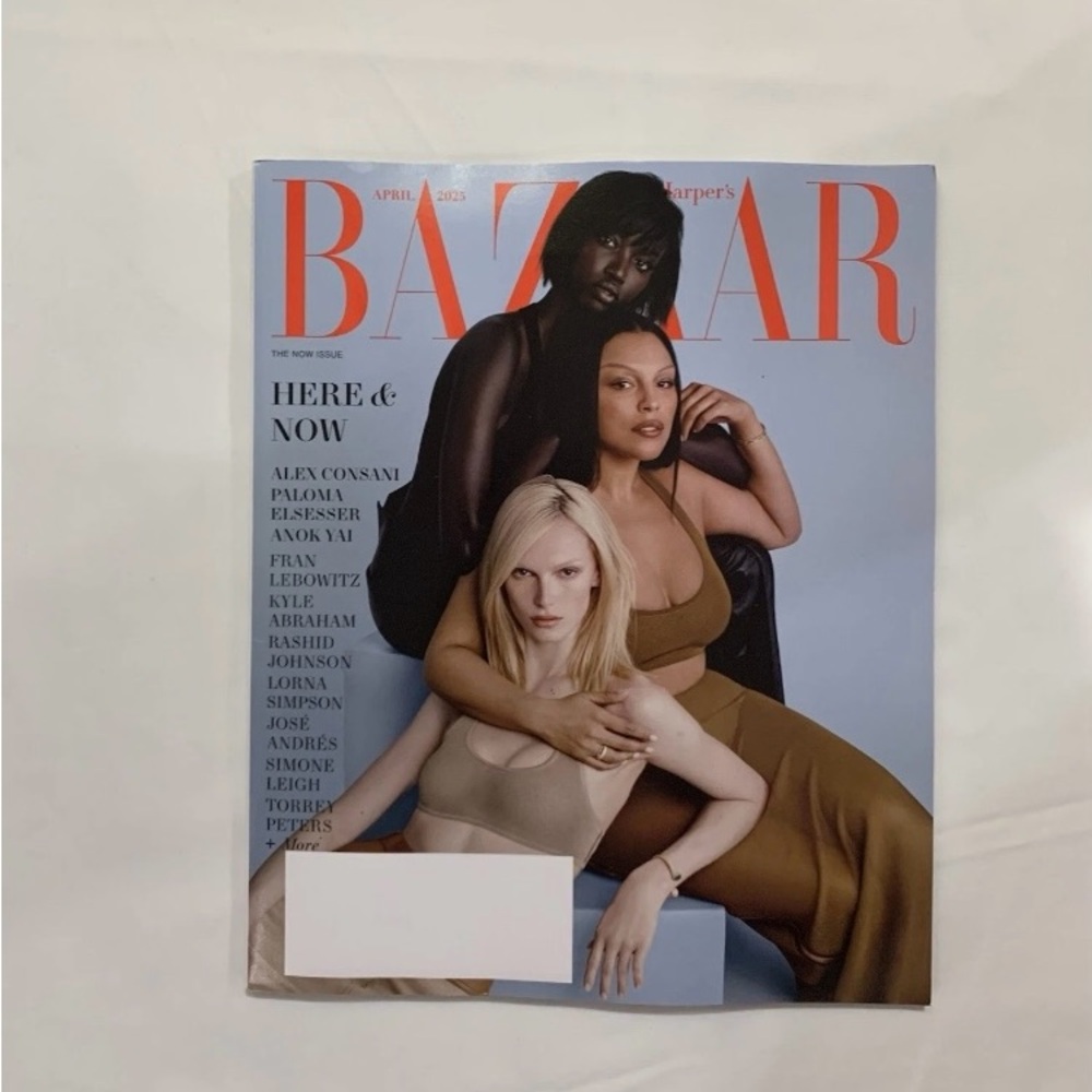 Harper’s Bazaar Alex Consani,Paloma Elsesser,&Anomyai “Here&Now” 2025 Magazine